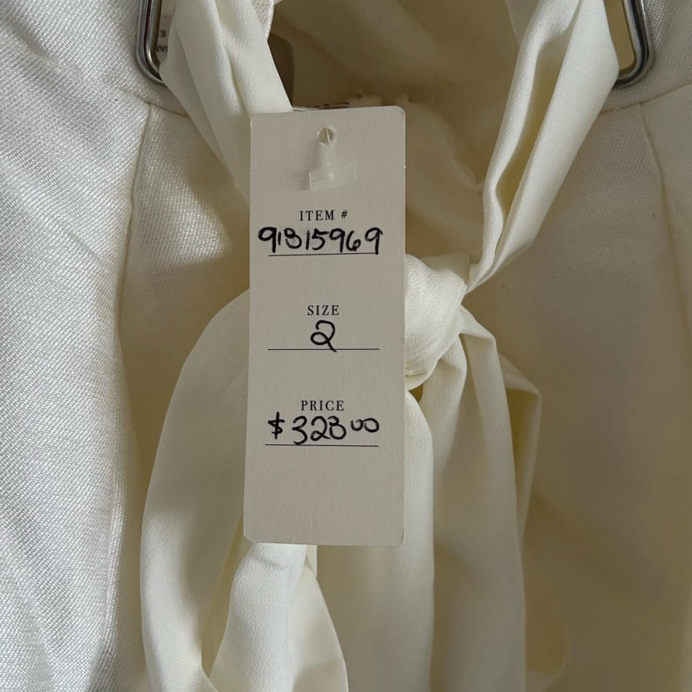 BHLDN White Strapless Dress - Picture 6 of 7